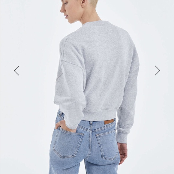 The Kooples Cropped Sweatshirt - Picture 6 of 16